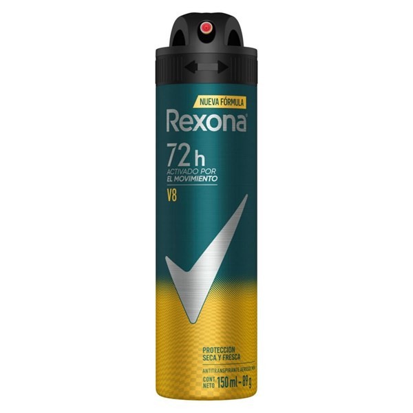 Desodorante Masculino Rexona V8 72h 150 Ml alt