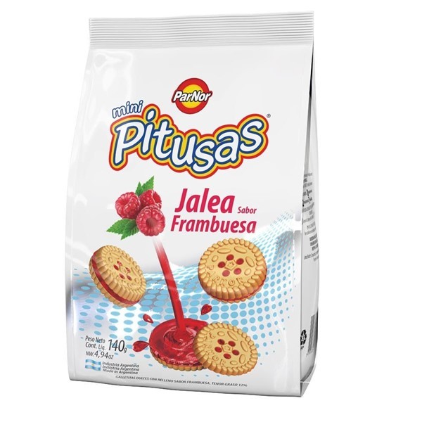 Galletitas Mini Pitusas Jalea 140 Gr #1