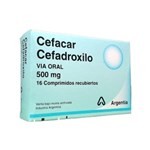 Siegfried Cefacar Cefadroxilo 500 Mg x 16 Comp #1