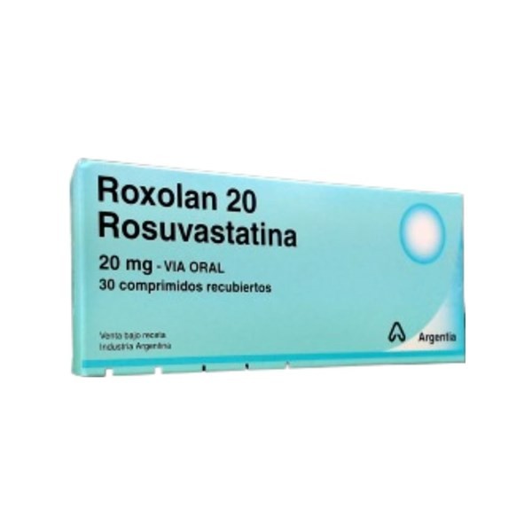 Siegfried Roxolan 20 Mg Rosuvastatina x 30 Comp Recubiertos #1