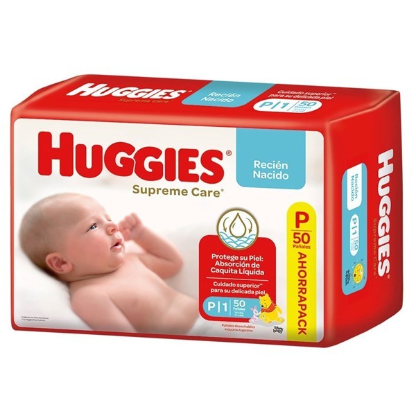 Huggies Pañales Supreme Care (50 Unidades) P #1