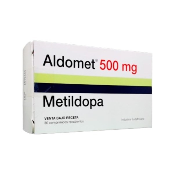 Aspen Pharma Aldomet Metildopa 500 Mg x 30 Comp Recubiertos #1