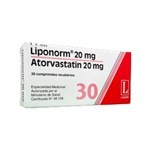 Lazar Liponorm Atorvastatín 20 Mg x 30 Comp Recubiertos #1