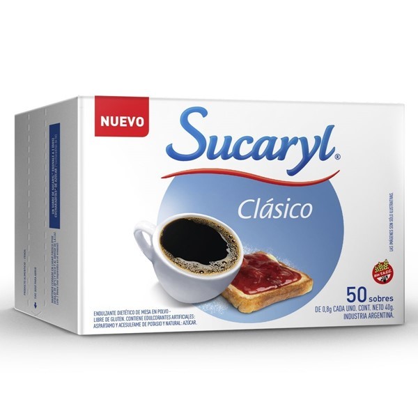Sucaryl Edulcorante Por  50 Sobres alt