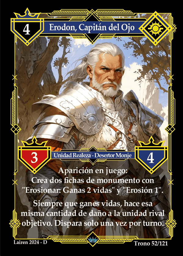 052 Erodon, Capitan Del Ojo - Coste 4