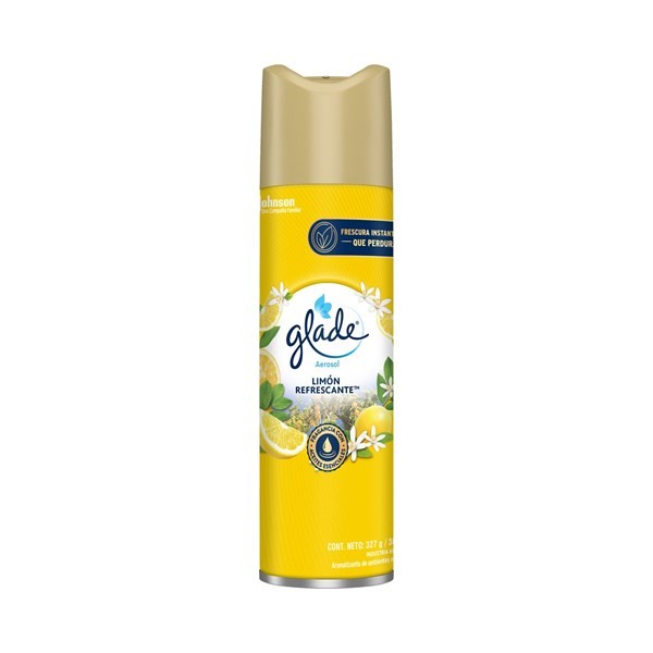 Desodorante De Ambiente Glade Limón En Aerosol 360 Cc. #1