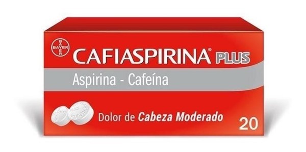 Bayer Cafiaspirina Plus X 20 Comprimidos