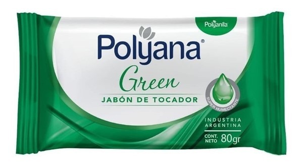 Polyana Green Jabón de Tocador en Barra 80 g #1