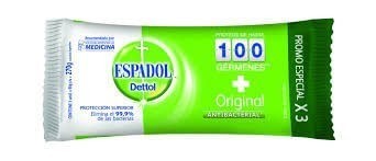 Espadol Jabón Original 80 gr (3 Unidades)