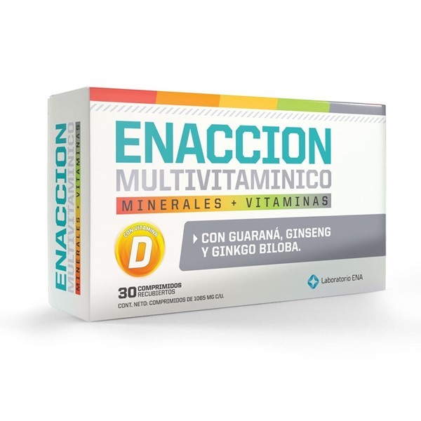 Suplemento Dietario Enaccion (30 Comprimidos) alt