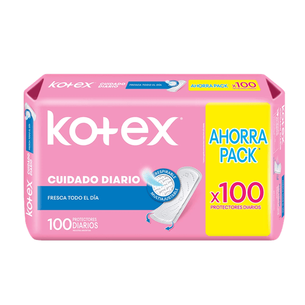 Kotex Protector Diario Cuidado Diario - 100 Unidades alt