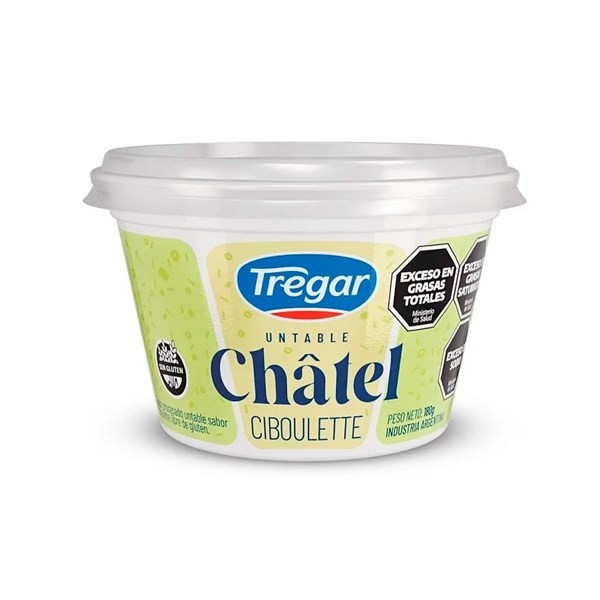 Queso Tregar Chatel Ciboulette 180 G #1