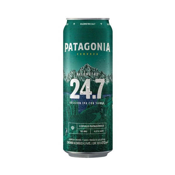 Cerveza Ipa Patagonia Variedad 24.7 Lata 410 Cc. #1