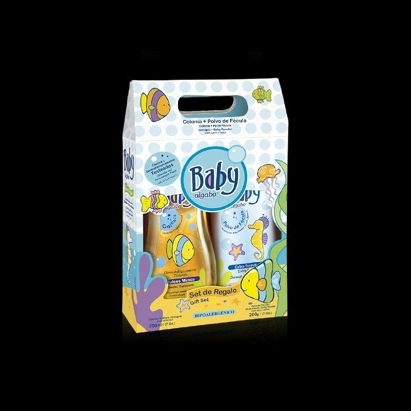 Algabo Baby Valija (Polvo Fecula 200 gr + Colonia 200 ml)