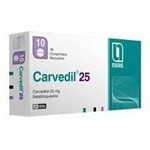 Carvedil 25 mg | 30 comprimidos | Carvedilol #1