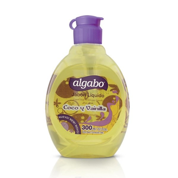 Jabón Liquido Algabo Con Válvula 300 ml #1