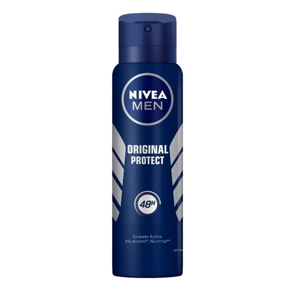 Nivea Antitranspirante Protect & Care Spray For Men 150 ml
