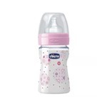 Chicco Biberon Well Being Girl Regular 150 ml #1