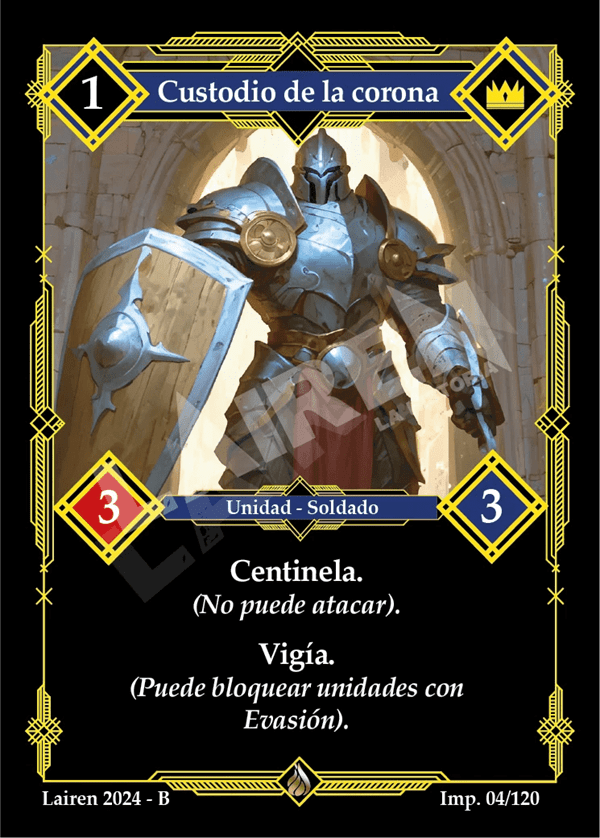 004 Custodio De La Corona - Coste 1 #1