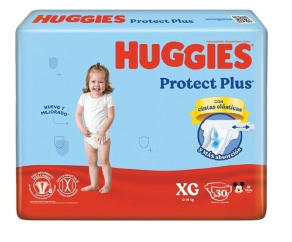 Huggies Pañal Protec Plus Xg ( 30 Unidades) #1