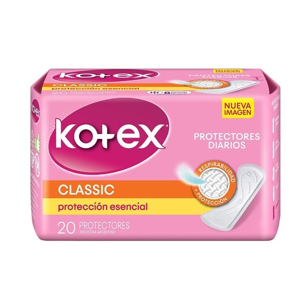 Protector Diario Kotex Esencial x 20 unid alt