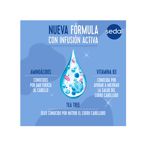 Shampoo Sedal Caspa Control x 340 ml #1