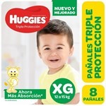 Huggies Pañales Triple Protección Pack XG (8 Unidades)  #4