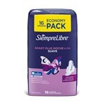 Toallita Femenina Siempre Libre Noche Y Dia Suave 16 Uni #2