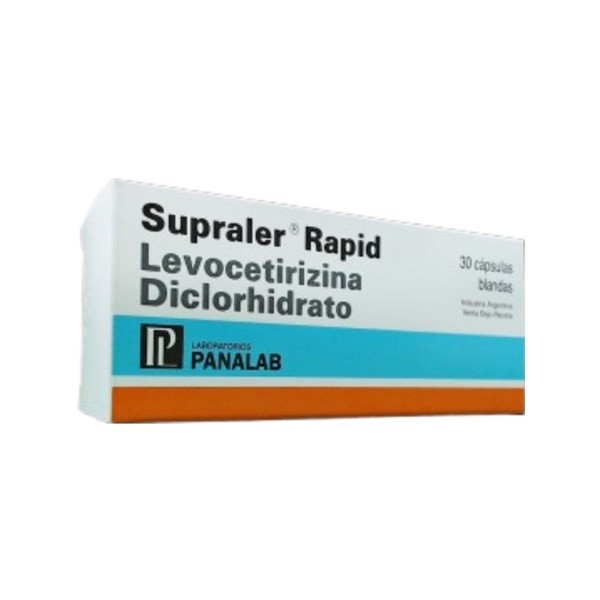 Panalab Supraler Rapid Levocetirizina 5 Mg x 30 Cáps #1