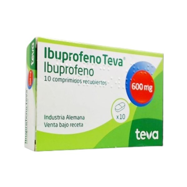 Ibuprofeno Teva Ibuprofeno 600 Mg x 10 Comp #1