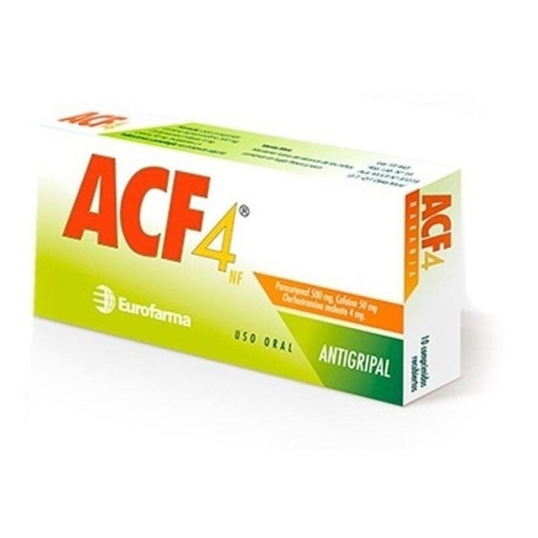 Acf 4 comprimidos Naranja 8 Unidades