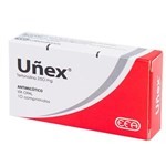 Unex | 10 Comprimidos | Terbinafina 250 mg #1