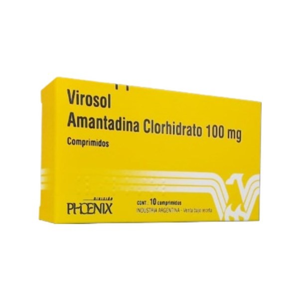 Elea Virosol Amantadina Clorhidrato 100 Mg x 10 Comp