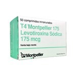 T4 Montpellier Levotiroxina 175 Mcg x 50 Comp #1