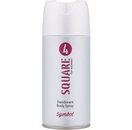 4 Square Desorante en spray mujer symbol 150 ml #1