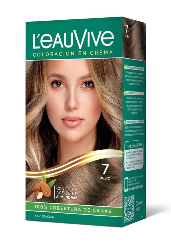 Leau Vive Kit Estuche Color Rubio #1