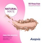 Asepxia Maquillaje en Polvo Tono Beige Claro 10 gr Natural Mate #2