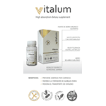 Hierro Complex Vitaminas B9 + B12 + C Vitalum 60 cápsulas #4