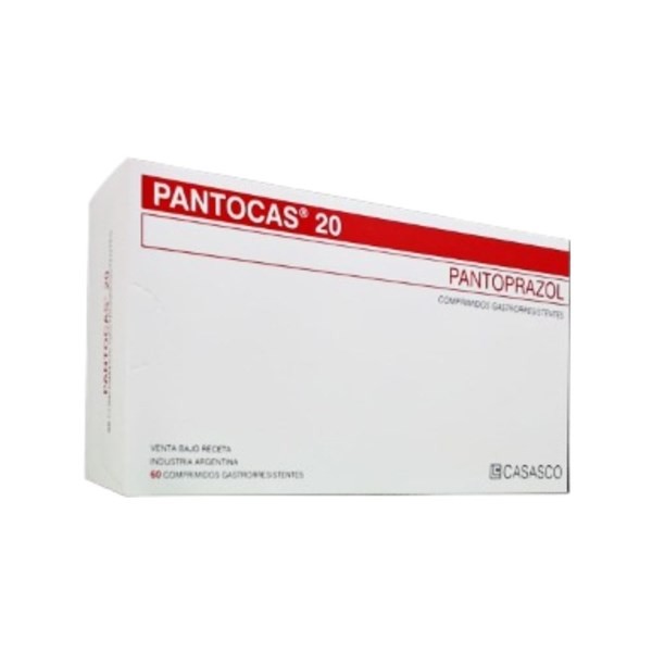 Casasco Pantocas Pantoprazol 20 Mg x 60 Comp #1