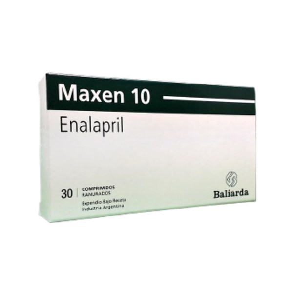 Baliarda Maxen Enalapril 10 Mg x 30 Comp Recubiertos Ranurados #1
