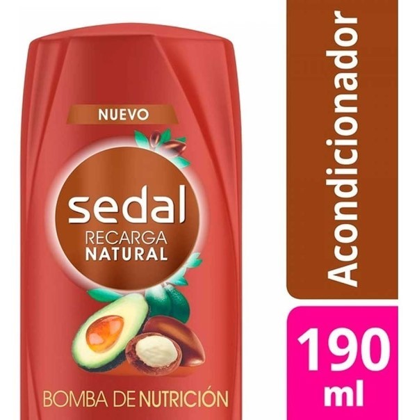 Sedal Bomba de Nutrición Acondicionador x 190 ml #1