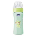 Chicco Biberon Wellbeing Unisex Flujo Ajustable 250 ml #1