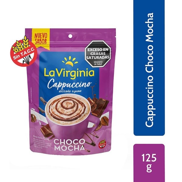 Café Instantáneo La Virginia Capuccino Choco Mocha 125 g #1