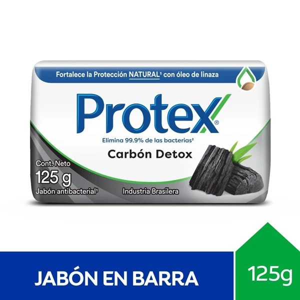 Protex Jabón Carbón Detox 125 gr