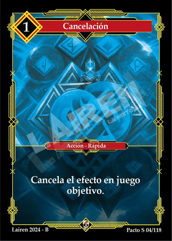04 Cancelacion - Precon - Coste 1 #1