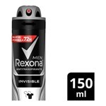 Antitranspirante Masculino en Aerosol Rexona Invisible x 150 ml #5