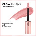 Brillo Labial Loreal París Glow Paradise Porcelain Petal #2