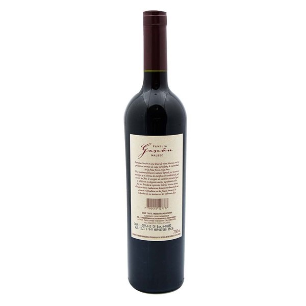 Escorihuela Vino Tinto Familia Gascón Malbec 750 Cc alt