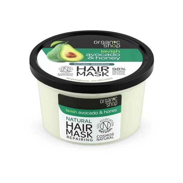 Organic Shop Mascara Capilar Reparadora Palta Orgánica Y Miel 250 ml #1