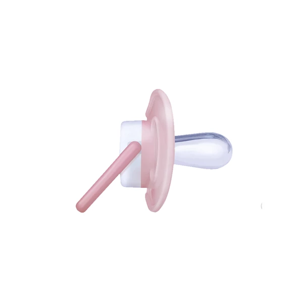 Chupete Babelito Simétrico de Silicona Rosa T1